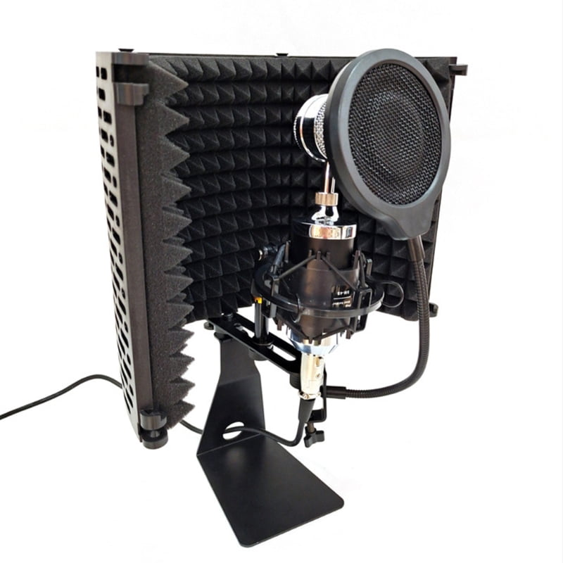 Microphone Rack Stand L Shaped Stand Bracket Shockproof Mic Accessories