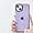 Purple, variant on for iPhone 12/iPhone 12 Pro Phone Case, Neon Clear Fluorescent Transparent Case,Soft Slim Bumper Protective Case for iPhone 12 iPhone 12 Pro 6.1 inches - Light Pink