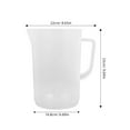 thumbnail image 2 of Large Plastic Garden Jug Oil Bottle Measuring Cup Travel, 2 of 8