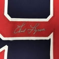 thumbnail image 2 of Framed Autographed/Signed Fred Lynn 35x39 Boston Blue Baseball Jersey JSA COA, 2 of 2