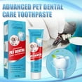 thumbnail image 2 of pet toothpaste for dogs with bad breath and tartar cleaning, cat oral care, edible and refreshing toothpaste, 2 of 5