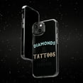 thumbnail image 6 of DistinctInk Clear Case for Apple iPhone 15 PLUS (6.7" Screen) - Diamonds and Tattoos Are Forever, 6 of 9