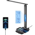 thumbnail image 1 of Lampe de Bureau Équipée d'Un Écran Intelligent, Chargement USB, Bras Pliable, Commandes Tactiles, Adaptée à Toute Pièce, Noir, 1 of 5