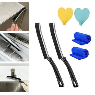 Trycooling Hand-Held Groove Gap Cleaning Tools Door Window Track Kitchen Cleanin