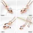 thumbnail image 3 of Constantlife Music Note Cremation Pendant Small Urns for Ashes Necklace Musical Urn Jewelry, 3 of 6