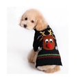 thumbnail image 1 of Suéter para perros, suéter para perros de invierno, suéter para perros, patrón de Navidad, chaqueta de invierno de punto, ropa para mascotas, suéter de moda, regalo para perros, negro Xs Rojo Verde Cocina, Decoración y Otros, 1 of 5