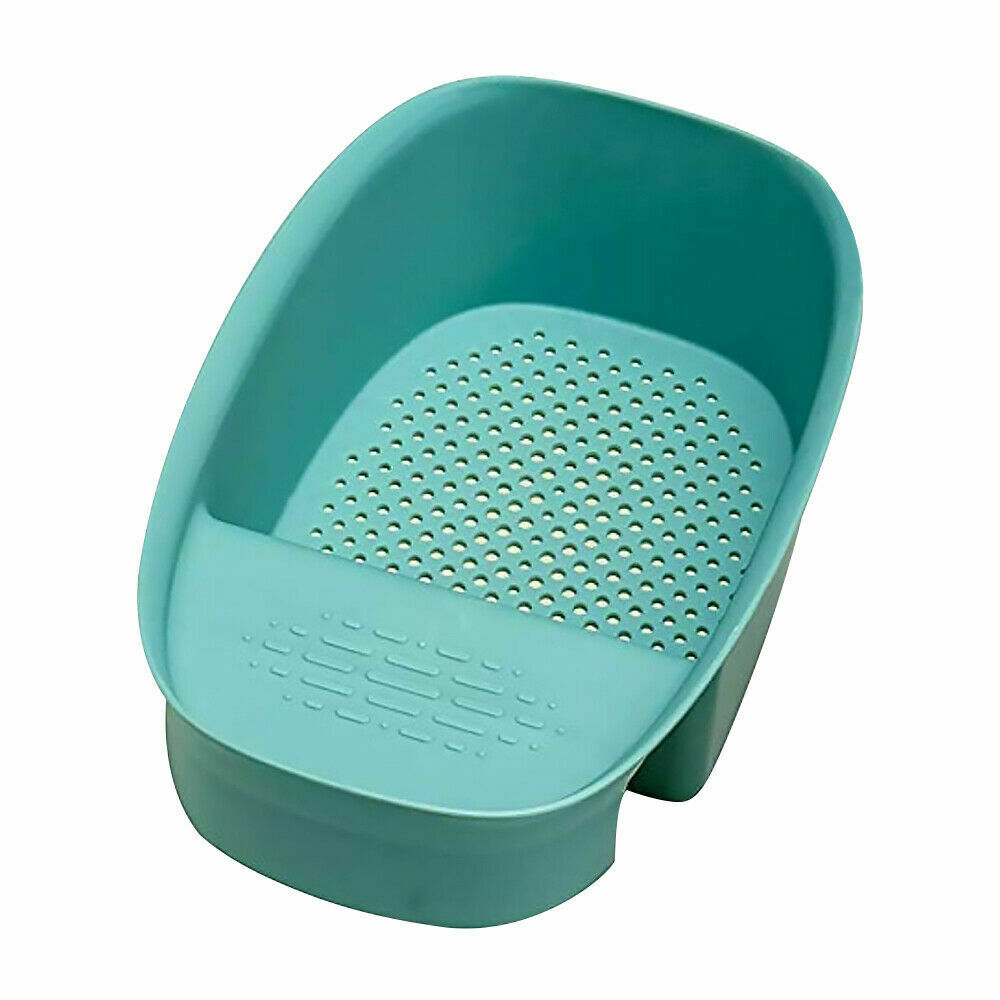 Sink Colander Drain Basket Multifunction SaddleShaped Corner Storage Rack Sink Strainer Basket