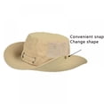 thumbnail image 4 of Fishing Sun Hat Waterproof Summer UV Protection Safari Cap Outdoor Hunting Hat, 4 of 5