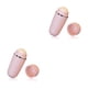 thumbnail image 3 of Vogacara Rodillo absorbente de aceite facial Removedor práctico portátil Interior Exterior Viajes Oficina Citas Herramientas de limpieza Rosado 2piezas, 3 of 6