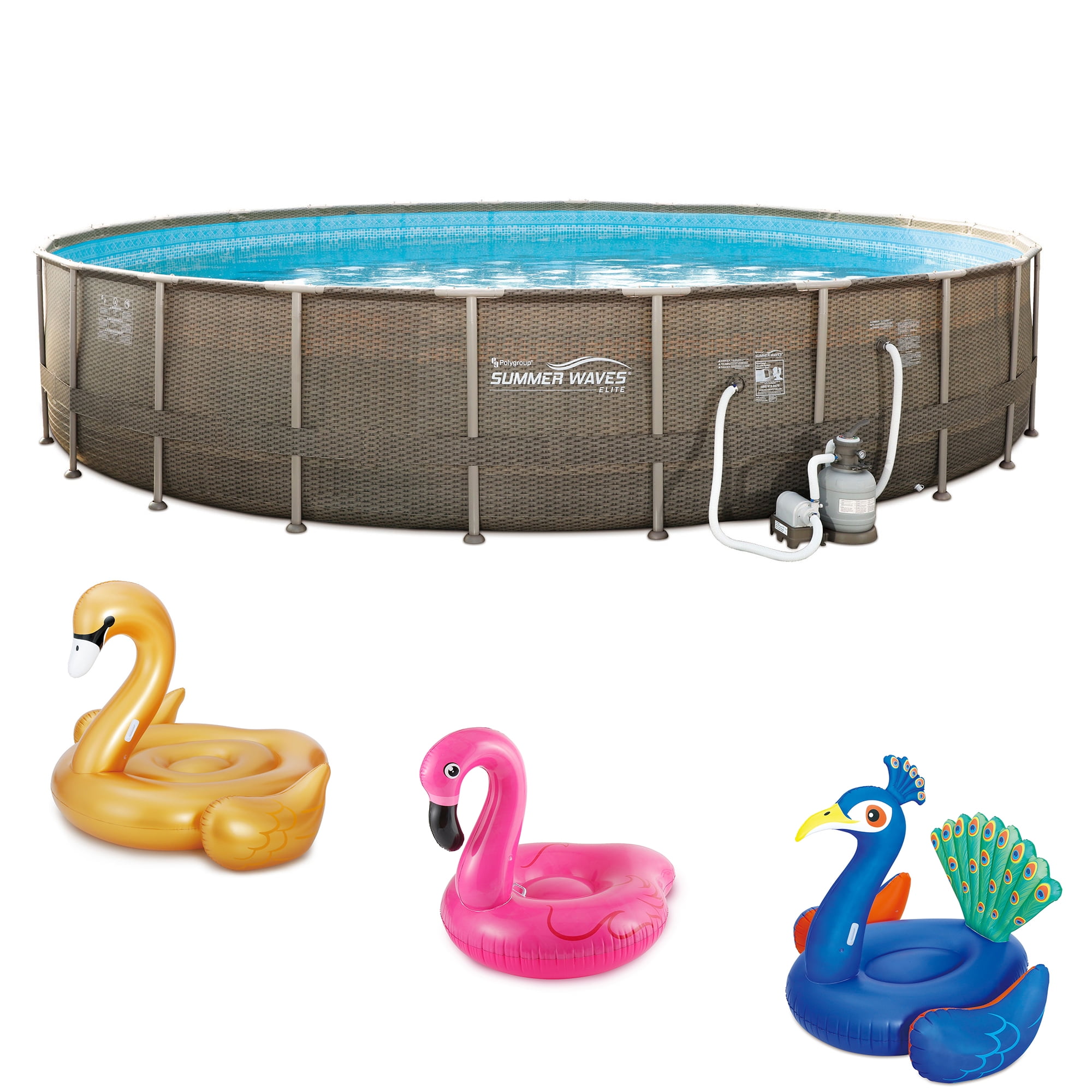 summer waves pool inflatable