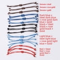 thumbnail image 3 of Hilo de cera de 0,8 mm de grosor, cuerda de cera tejida a mano pura, accesorios de joyería, pulsera, cuerda de mano ajustable, 3 of 4