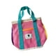 thumbnail image 4 of Mesh Beach Bolet Bolsa Bolsa Bolso de baños para mujer bolso de bolsas para mujeres para vacaciones en el gimnasio Al aire libre Sports Almacenamiento Azul rosa, 4 of 9