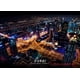 thumbnail image 3 of Paisaje urbano de Dubái, edificio, torre Burj Khalifa, vistas nocturnas de la ciudad, carteles artísticos, pintura en lienzo, impresiones de pared, imágenes para la decoración del hogar de la habitaci, 3 of 5