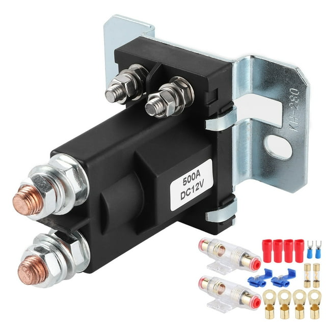 Relais de Voiture, Isolateur de Batterie Double Durable à Grand Application, Modification Audio pour Yachts de Voiture