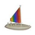 thumbnail image 2 of Wooden Toy Sailboat, 2 of 2