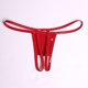 thumbnail image 5 of Plus Size Latex PVC Shiny Low-Rise G-string Panties Sexy Bandage Micro Thong T-Back erotic Lingerie Smooth Thongs Stage Wear F23, 5 of 8