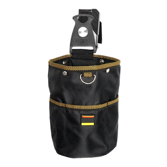 zhangmingg Rotatable Quick Lock Pouch Tool Belt for Electricians and Carpenters with Hands-Free Release Design