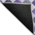 thumbnail image 5 of Addison Rugs Chantille Indoor/Outdoor Transitional Geometric Plum Machine Washable Rectangle Rug, 3' x 5', 5 of 8