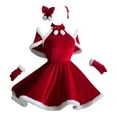 thumbnail image 2 of Vestido de Navidad Yuyangstore para mujer Ropa de fiesta Traje de actuación Festival Año Nuevo, 2 of 8