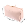 thumbnail image 2 of 1 Pc Women Durable Small Makeup Bag for Vacation Camping Business Travel Bathing Pink, 2 of 4