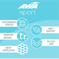 thumbnail image 5 of Avia Women's Micro Performance Sport No Show Liner Socks, 6-Pack, 5 of 6