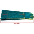 thumbnail image 3 of Guantes de trabajo antimordeduras, guantes de manipulación de animales resistentes a las mordeduras para soldar, jardinería, manipulación de perros, gatos, reptiles y serpientes, 3 of 5