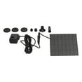 thumbnail image 4 of Solar Fountain Pumps Automatic Floating Fountain With Different Nozzles for Pond Outdoor Waterscape Garden, 4 of 14
