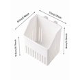 thumbnail image 2 of Hanging Kitchen Drying Rack for Counter & Dish Rack - Silverware Cutlery Drainer Organizer, Utensil Holder for Chopsticks, Spoons, Knives, Forks with Drainage Holes,A, 2 of 6