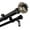Black, variant on InStyleDesign Sycamore 1 inch Diameter Adjustable Double Curtain Rod bronze 160 to 240 inches Bronze Finish