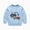 J-82 Light Blue, variant on Childrens Boys Hoodie New Style Western Fashion Korean Version Spring Boys And Childrens Clothing Top Childrens Clothing