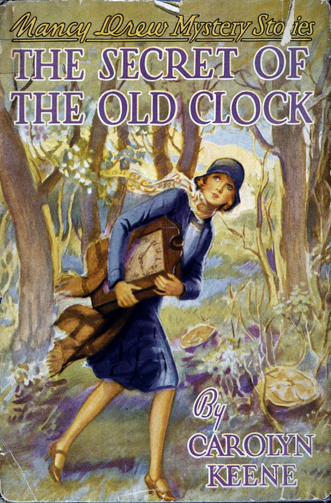 Nancy Drew Cover 1930 NThe Secret Of The Old Clock 1930 Jacket