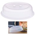 thumbnail image 1 of Tapa de plástico transparente para microondas con rejillas de ventilación AllTopBargains, 1 of 3