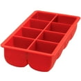 thumbnail image 6 of acdanc Big Block Silicone Ice Cube Tray Large 2"X2" Red Party Bar Cocktails Drink Mold, 6 of 6
