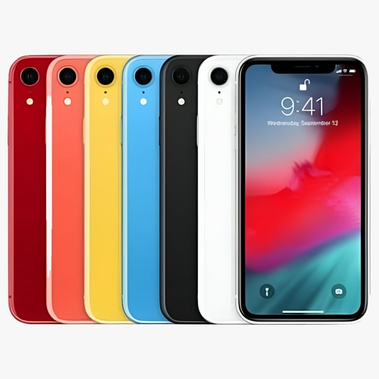 Restored Apple iPhone XR 64GB White LTE Cellular Verizon Restored Apple iPhone XR 64GB White LTE Cellular Verizon