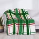 thumbnail image 4 of Manta de forro polar a cuadros navideños, súper suave y acogedora, ideal para hombres, mujeres, ancianos y niños. Características: súper suave, 40 x 30 pulgadas., 4 of 8