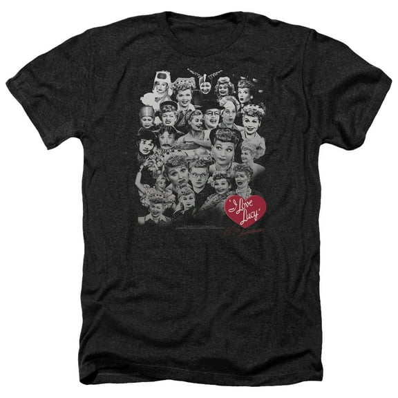 I Love Lucy - 60 Years Of Fun - Heather Short Sleeve Shirt - XXX-Large