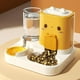 thumbnail image 1 of Comedero automático para mascotas, bebedero extraíble, suministros para el hogar, dispensador de agua, tazón de alimentación para perros pequeños, Amarillo, 1 of 8