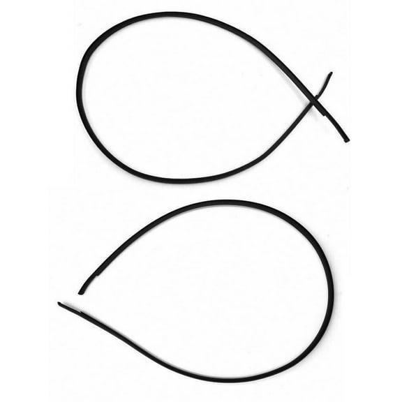 1Pair LH RH Roof Drip Molding 75556-06030 75555-06030 for Toyota Camry 2007-2011