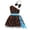 Halloween Outfits - Black, variant on Gyujnb Kids Halloween , Toddler Kids Caveman Girls Halloween Dog Bones Historical Cavegirl Mesh Tulle Dress Outfits, Halloween Outfits,12-18 Months