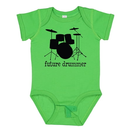 

Inktastic Future Drummer Gift Baby Boy or Baby Girl Bodysuit