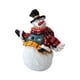 thumbnail image 1 of Decoraciones de la Mesa de Navidad Santa Claus Festivo Y Muñeco de Nieve Figuras Conjunto, Resina Roja 7x6x6cm Ideal para Piezas Centrales Mantel Displays Arreglos de Vacaciones, Agrega Alegría de Vac, 1 of 6