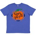 thumbnail image 3 of Inktastic Happy Fall Y'all Pumpkin Youth T-Shirt, 3 of 5