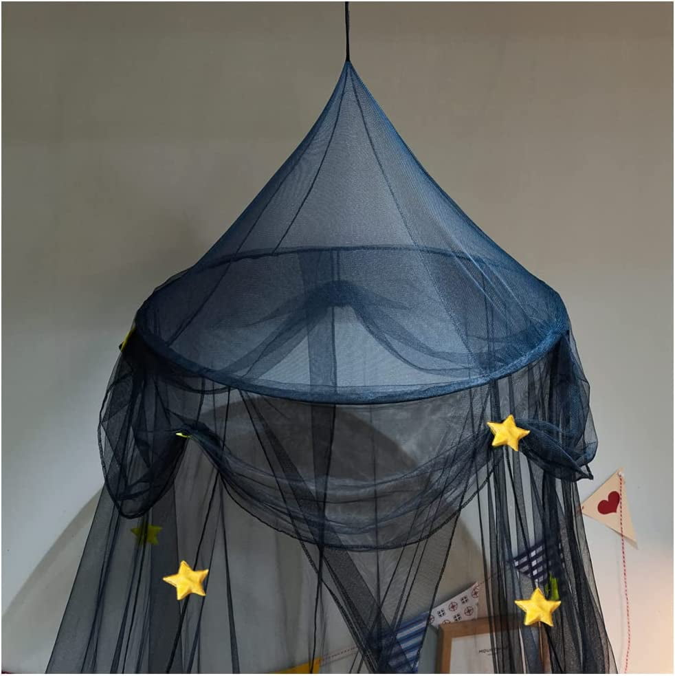 CAILDANL Mosquito Net Bed Canopy Curtains Princess Butterfly Reading Canopies for Girls Kids Single Twin Full Queen Size Beds, Pink and Purple