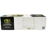 Athletic Works 7ft x 7ft Hit Pitch Training Net for Baseball Softball Protective Screens, New, 11.02lb