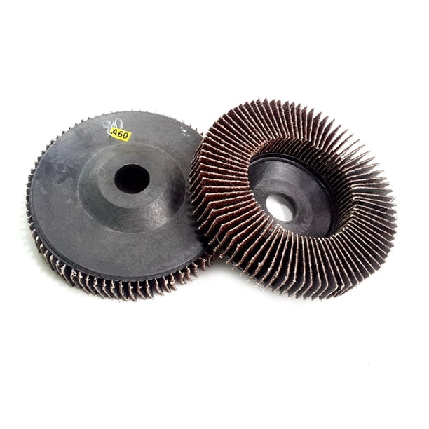 10pcs 4inch de la rueda de la aleta de Emery Abrasivas Disco abrasivo Vertical