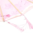 thumbnail image 4 of Tassel Umbrella, Umbrella 57cm/22.4Inch For Living Room Pink, 4 of 8