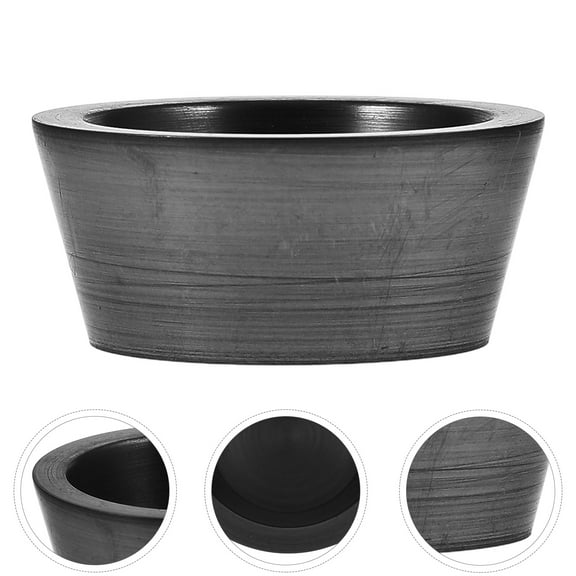 MERRYHAPY Black Graphite Crucible for Melting and Casting, , 1 Piece
