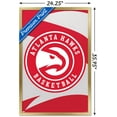 thumbnail image 3 of NBA Atlanta Hawks - Logo 20 Wall Poster, 22.375" x 34", Framed, 3 of 5