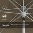 thumbnail image 3 of California Umbrella 9' Patio Umbrella in Straw, 3 of 5