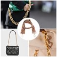 thumbnail image 4 of Unique Bargains 1 Pc Adjustable Light Gold Tone Hook Handbag Strap for Dating Red Yellow Polyester, 4 of 4